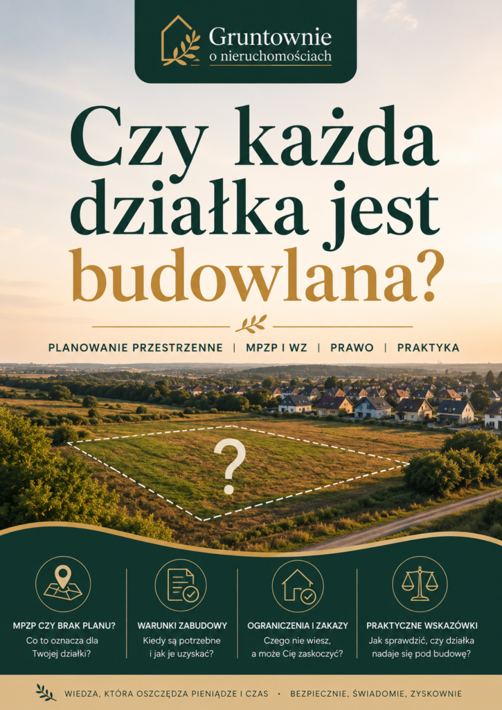 okładka czy kazda działka jest budowlana